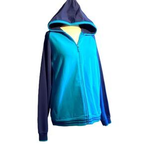 0968 New York Laundry Blue XL Hoodie NWT